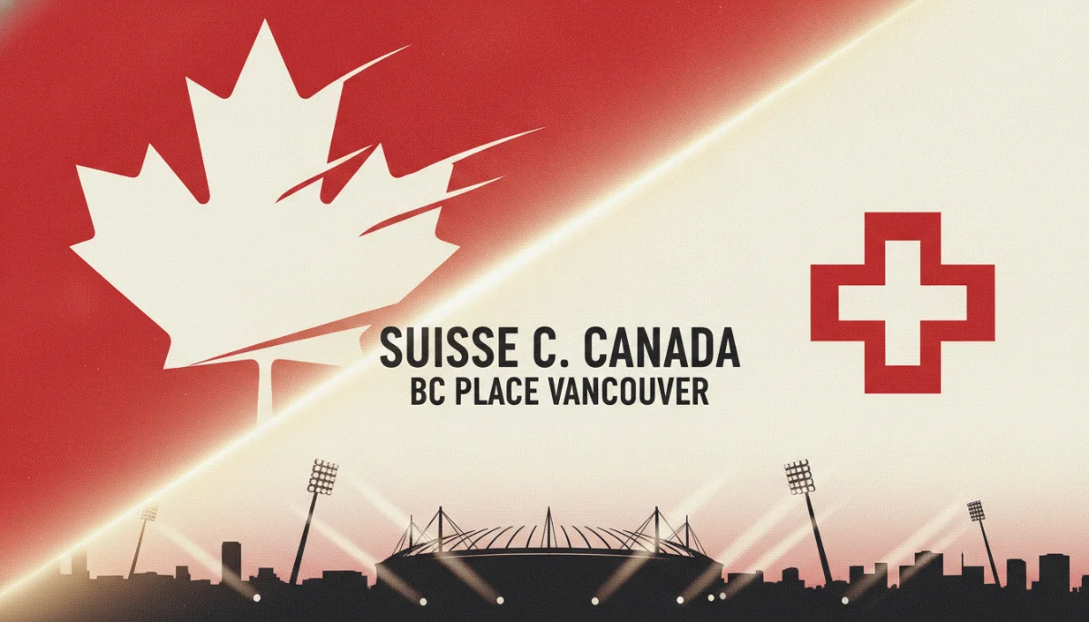 Canadien face à Suisse : duel critique du Groupe B à Vancouver